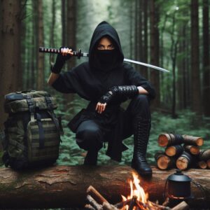 Ninja Survivalist Woman