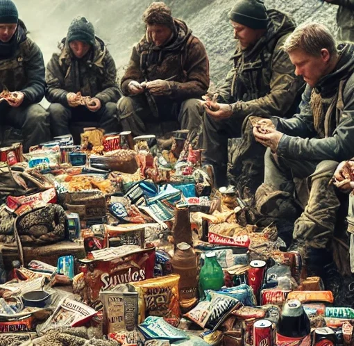 Survivalists with an Abundance of Snacks