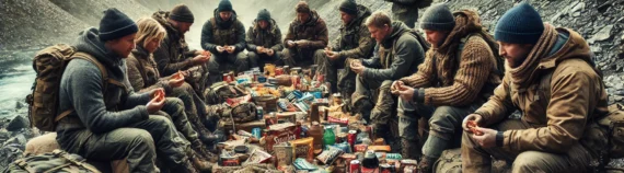 Survivalists with an Abundance of Snacks