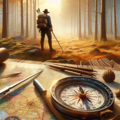 Navigating the Wilderness - Map and Compass Skills for Beginners