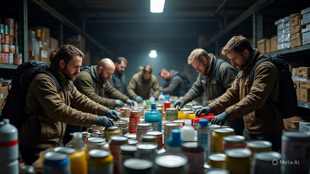 Urban Preppers Getting Prepped with Supplies