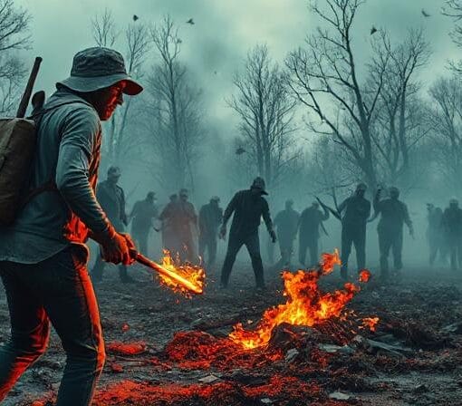 Survivalist During a Zombie Apocalypse