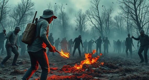 Survivalist During a Zombie Apocalypse