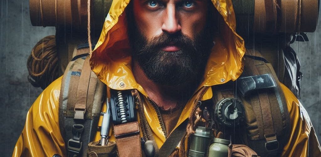 Backpack with Survival Supplies