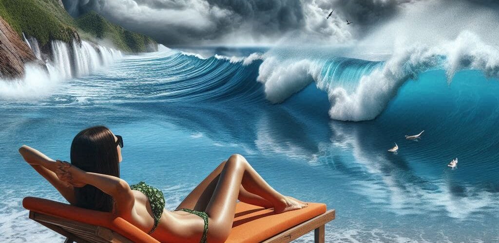 Watching Flooding Waves