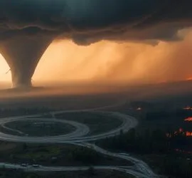 Tornado and Hurricane and Wildfire