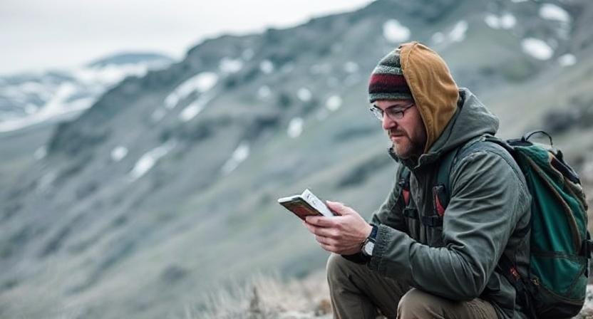 Survivalist Using Navigation