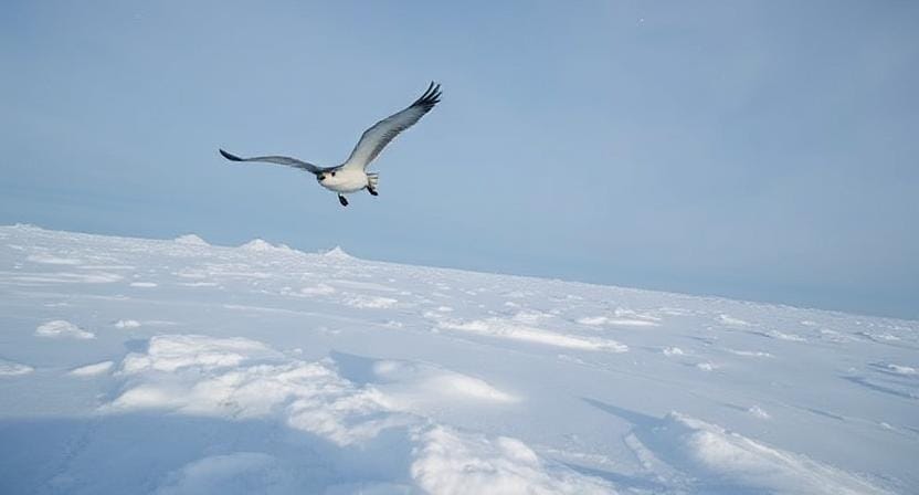 Survival Man Flying During a Polar Shift