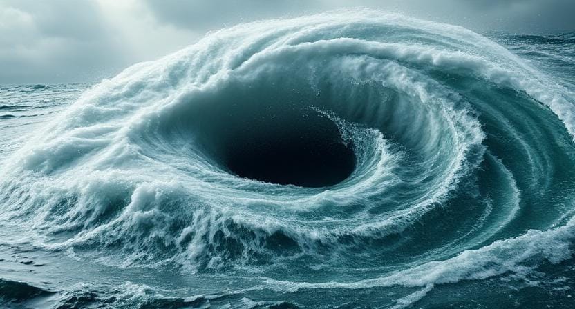 Tornado Inside a Hurricane