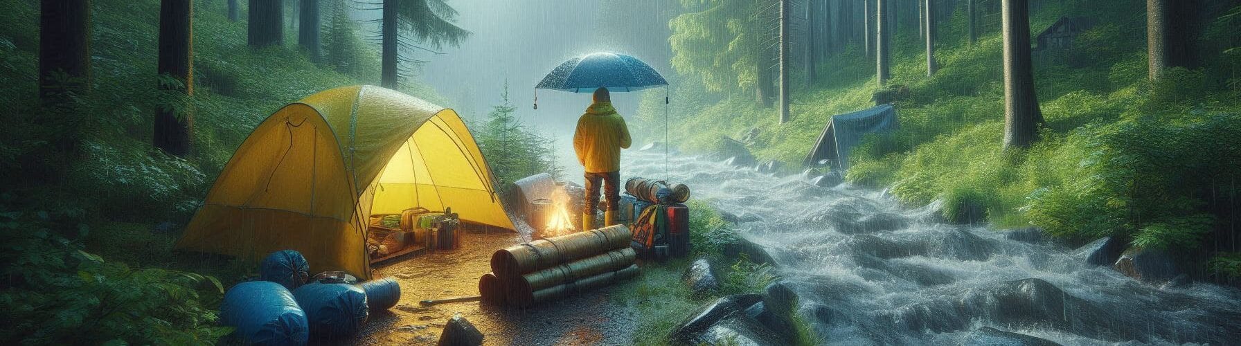 Stay Dry and Happy - Pro Tips for Camping in the Rain