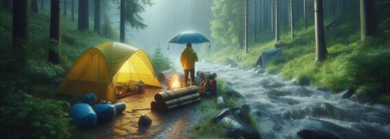 Stay Dry and Happy - Pro Tips for Camping in the Rain