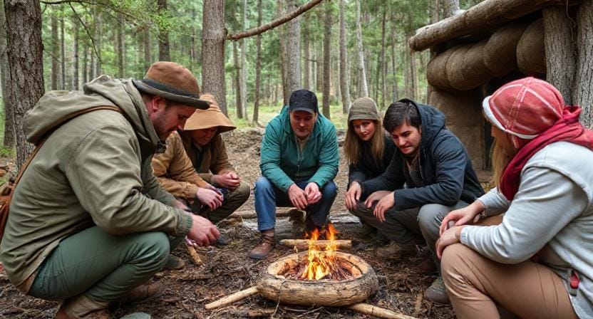 Survivalist Building Community Connections