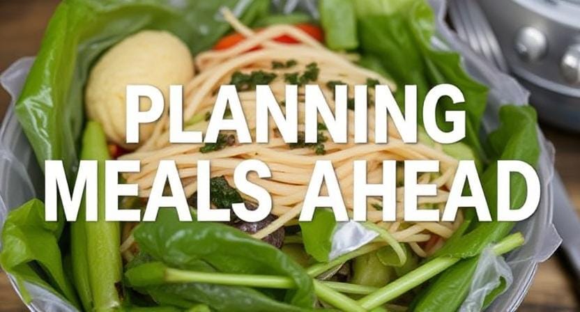 Prepper Planning Meals Ahead