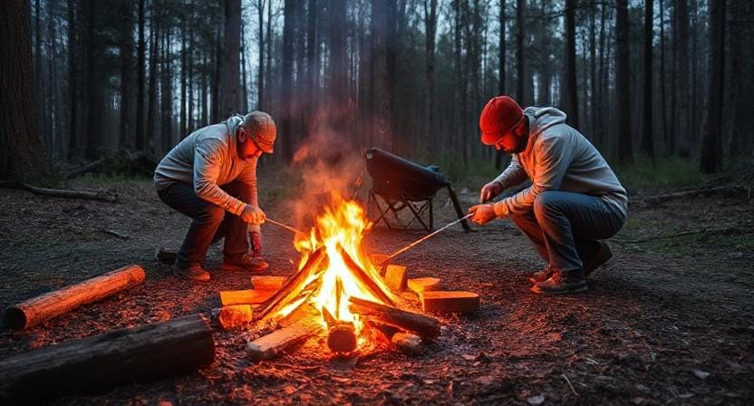 Cleaning up After a Campfire