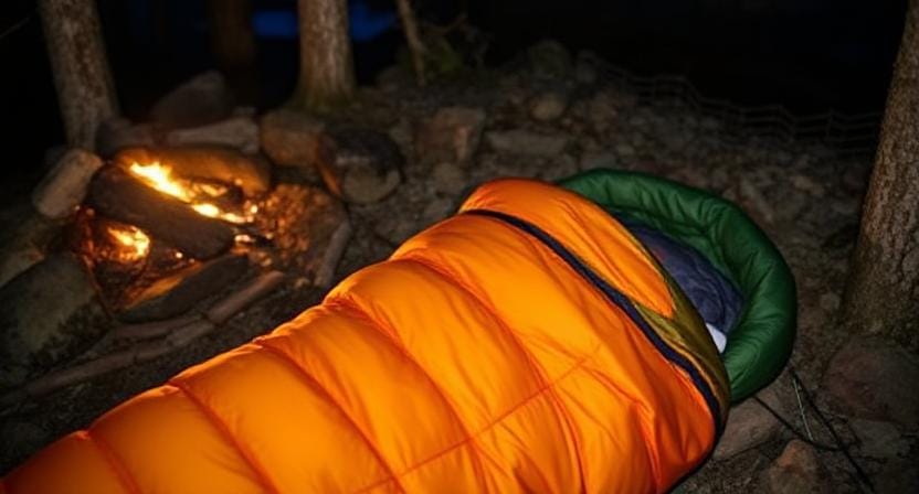 Survivalist Buying a Sleeping Bag