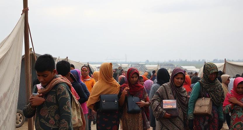 Global Refugees Seeking Shelter
