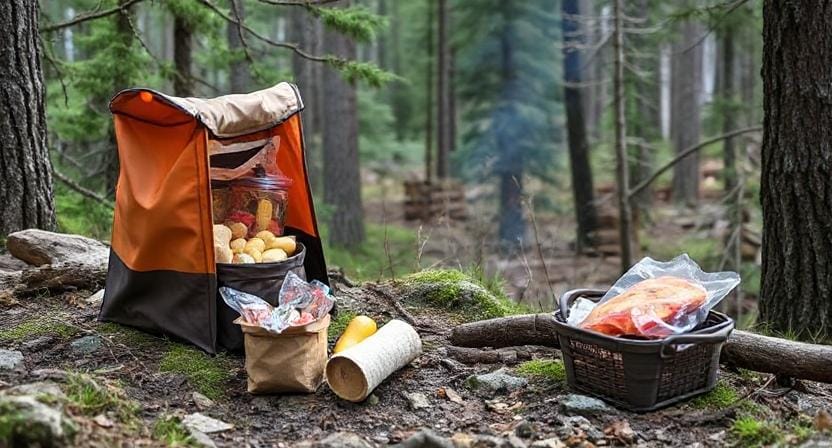 Food Storage Strategies in the Wilderness