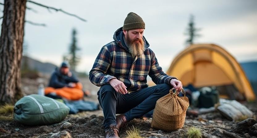 Survival Man Shopping for Eco-Friendly Sleeping Gear