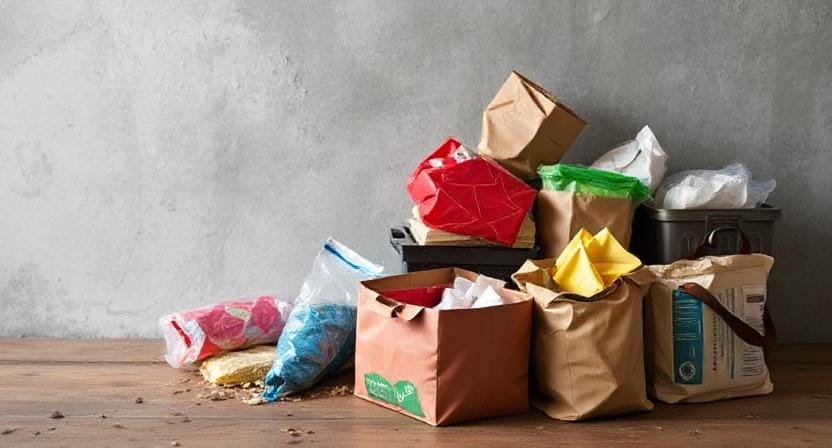 Getting Ready with Supplies for a Disaster