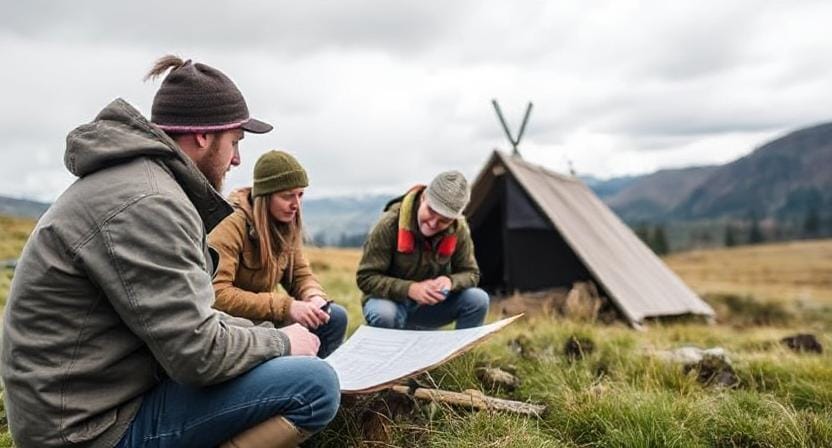 Survivalists Creating a Plan