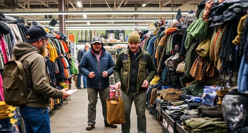 Suvivalists Shopping for Survival Gear
