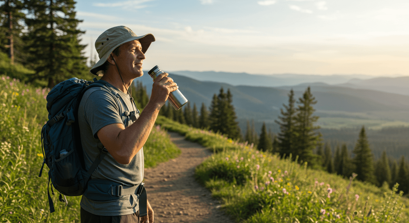 Stay Hydrated Outdoors When Hiking