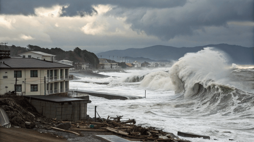 Earthquake with a Tsunami