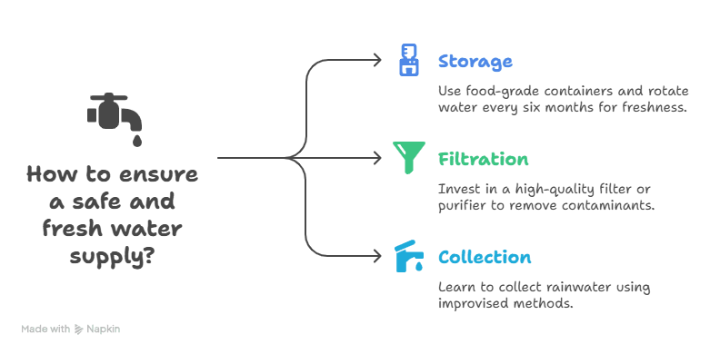 Infographic About Water Prepping
