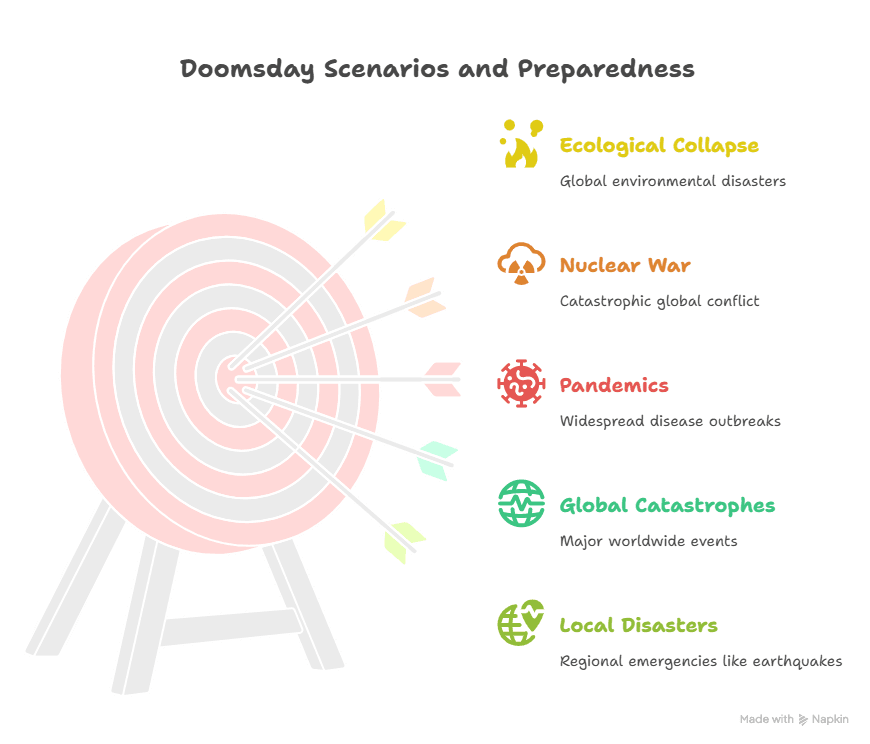 Visual Blueprint for Surviving Doomsday Scenarios